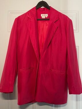 Naked Silk hot pink blazer